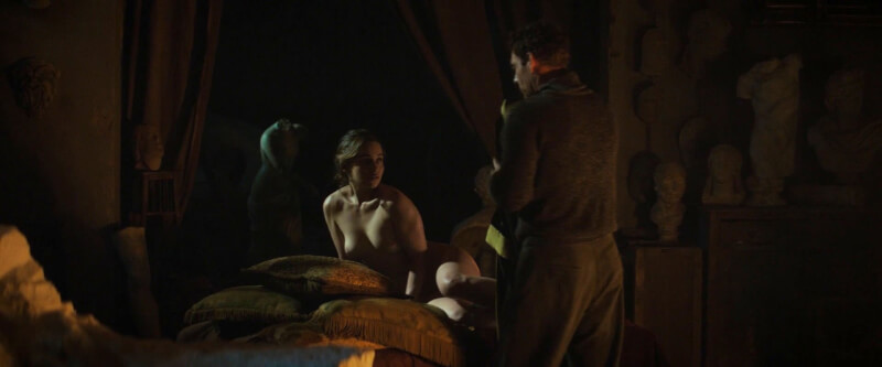 Emilia Clarke nude – Voice from the Stone (2017)