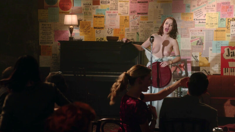 Rachel Brosnahan nude – The Marvelous Mrs. Maisel s01e01 (2017)