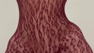 anastasiya kvitko in red see thru body suit Nude Video