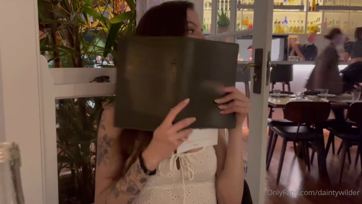 OnlyFans 22 08 22 Dainty Wilder Tinder Date With Remote Vibrator