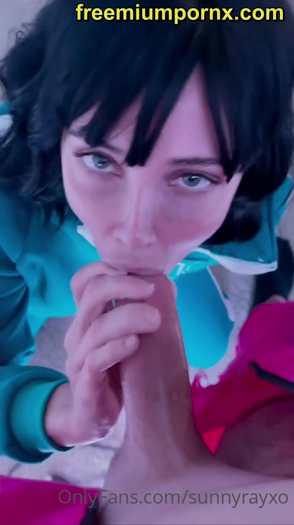 Sunnyrayxo Squid Game Blowjob And Cumshot